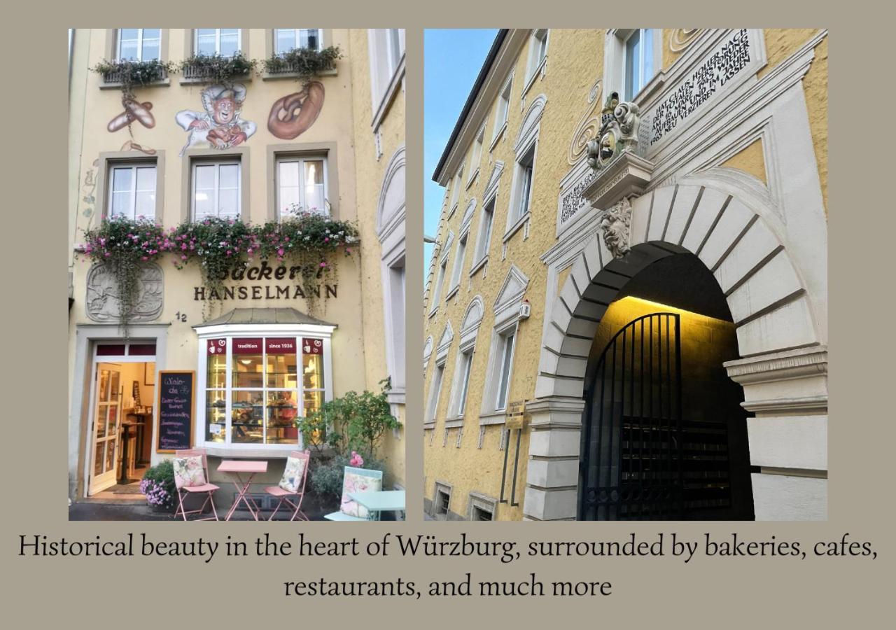 Urban Retreat - Central And Historic Würzburg Esterno foto